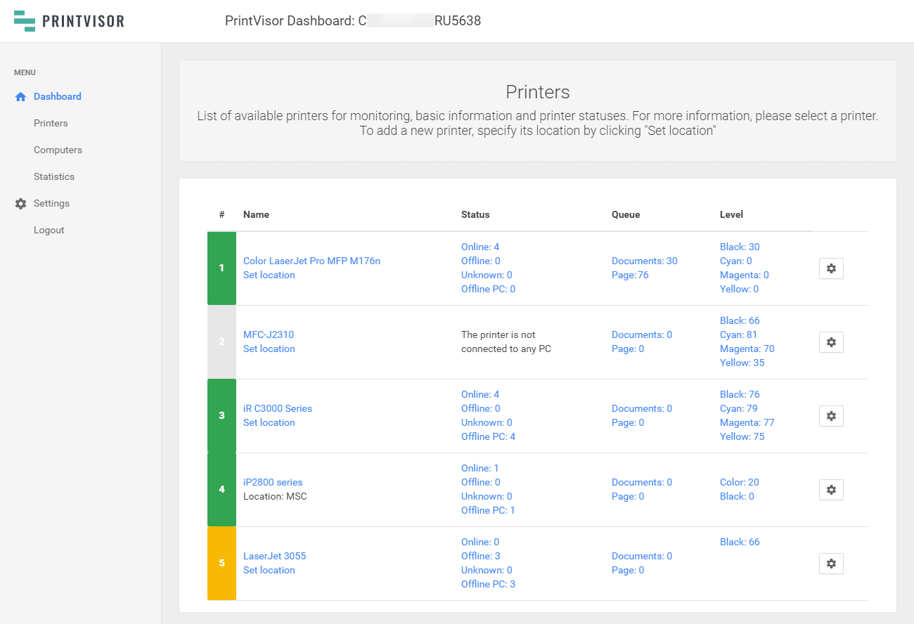 PrintVisor as Print Manager Alternative