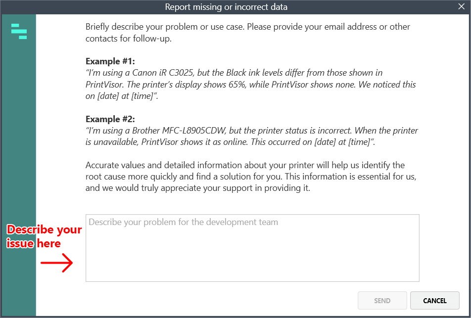 Step #3 — Provide Details